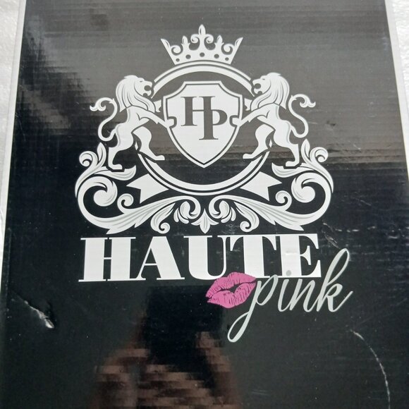 Haute Pink Leather High Top Sneakers Hot Pink EU 44 / US 10.5M / 12.5W NWT - Picture 11 of 11